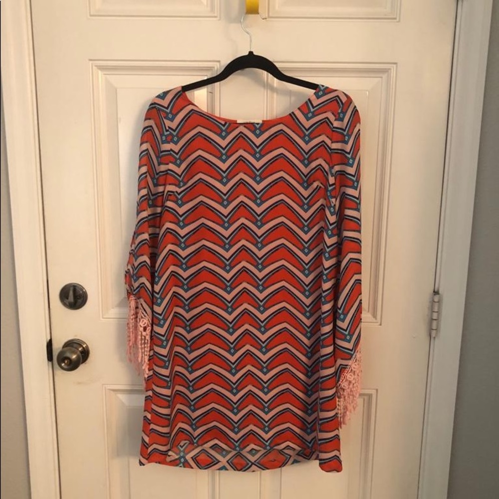 Sleeve Short Dress